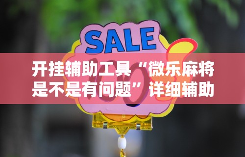 揭秘“手机微乐麻将怎么买挂”详细外挂安装步骤