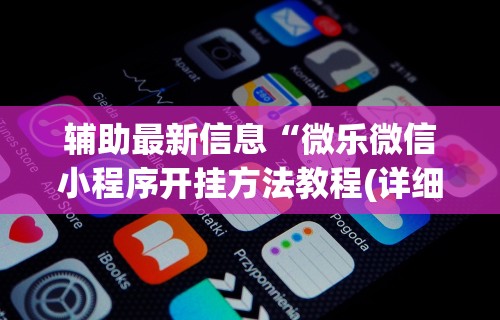 我来告诉你“微乐小程序助赢神器”附透视挂详细教程