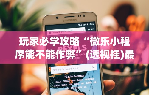 内幕揭晓“手机上打麻将必胜软件多少钱”开挂辅助教程