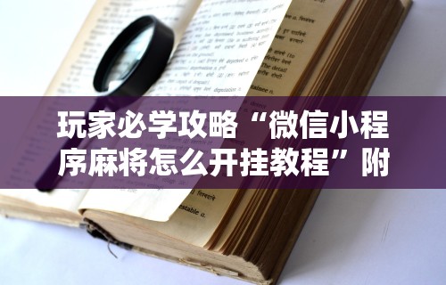 辅助最新信息“微乐麻将挂试用一天”其实确实有挂