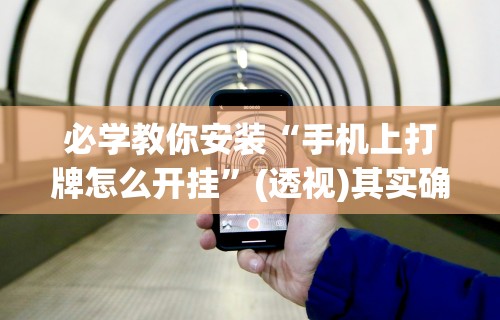 实测辅助“星悦麻将打牌有规律吗”开挂辅助详细步骤