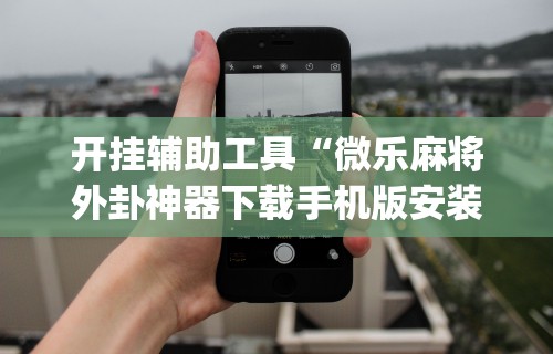 玩家必读“微信微乐麻将外卦神器下载安装ios”详细分享装挂