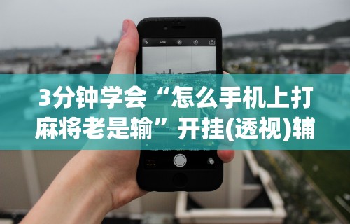 一键操作“微乐湖北麻将有挂吗	”作弊(透视)透视辅助