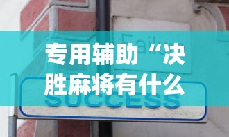 专用辅助“决胜麻将有什么技巧吗”开挂(透视)辅助神器