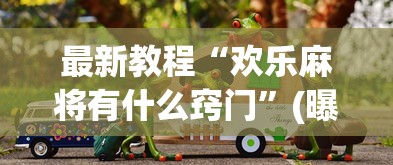 最新教程“欢乐麻将有什么窍门”(曝光透视必备猫腻)